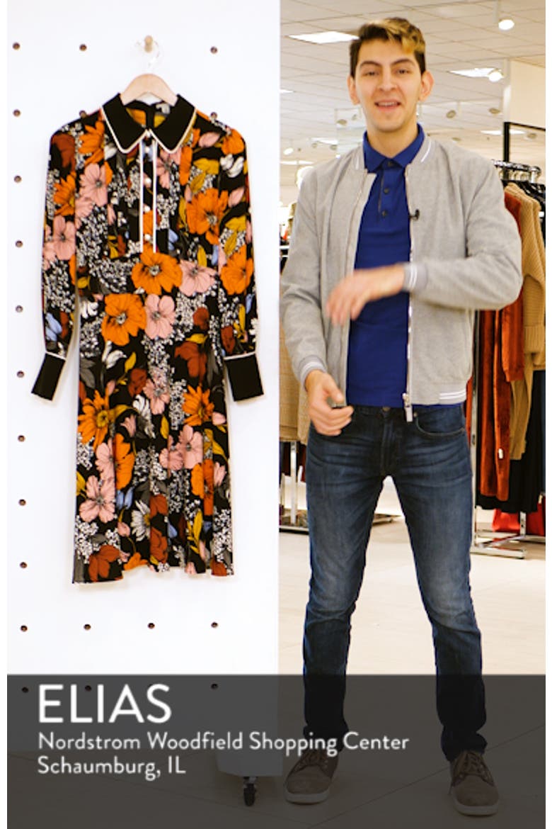 x Atlantic-Pacific Floral Print A-Line Dress video