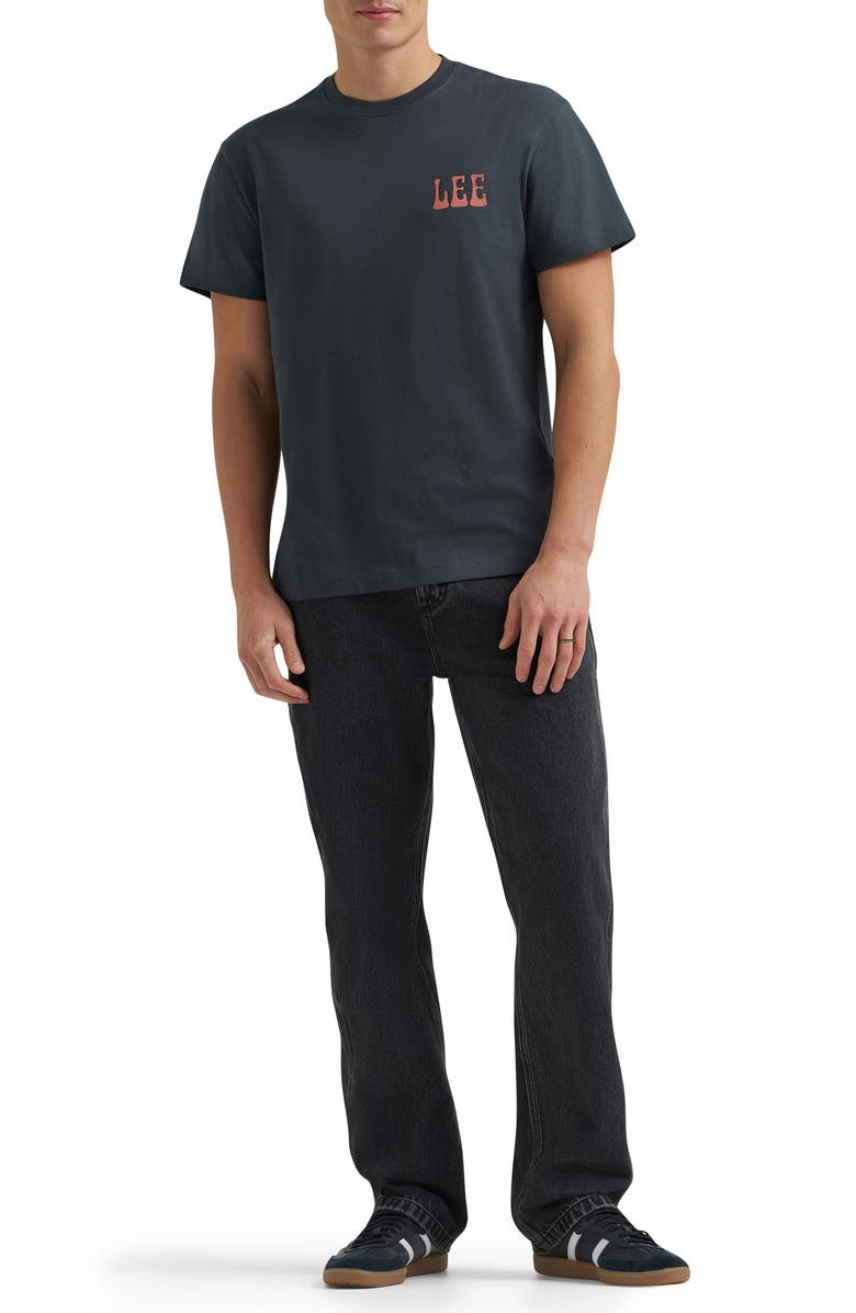 Lee Essential Americana Graphic T-Shirt, Alternate, color, Washed Black