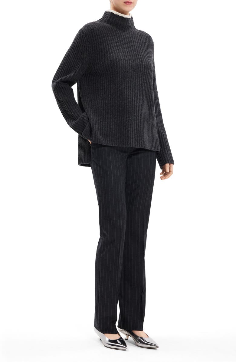 Theory Karenia Rib Wool & Cashmere Sweater, Alternate, color, 