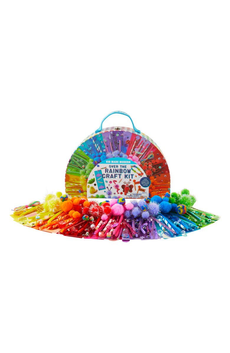 Kid Made Modern Over the Rainbow Craft Kit, Main, color,