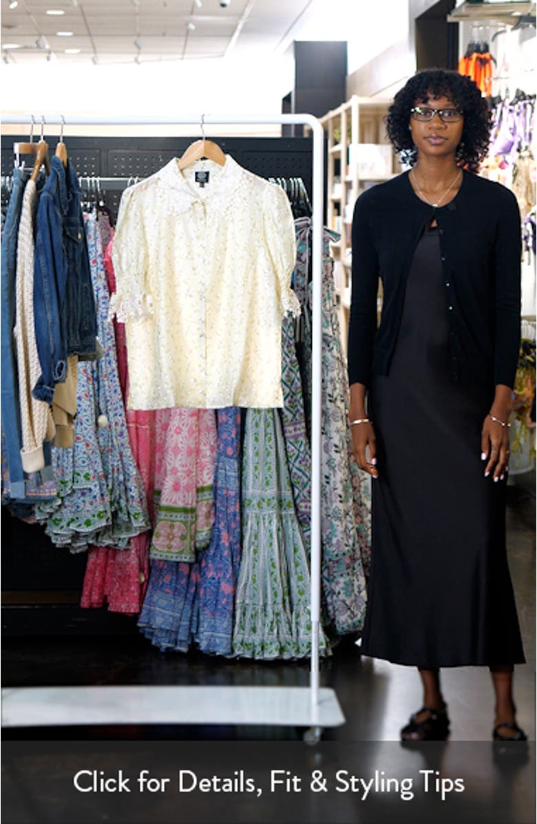 Lace Edge Top, sales video thumbnail