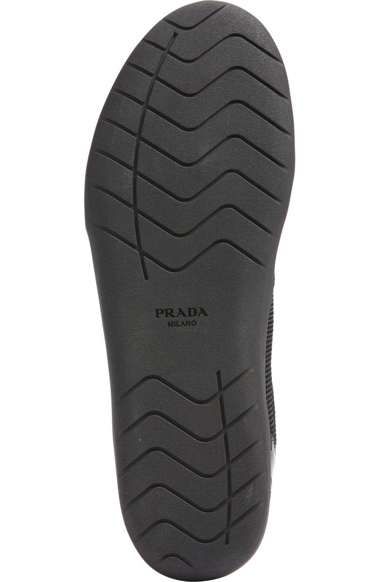 Prada Speedrock Mixed Media Sneaker, Alternate, color, Nero