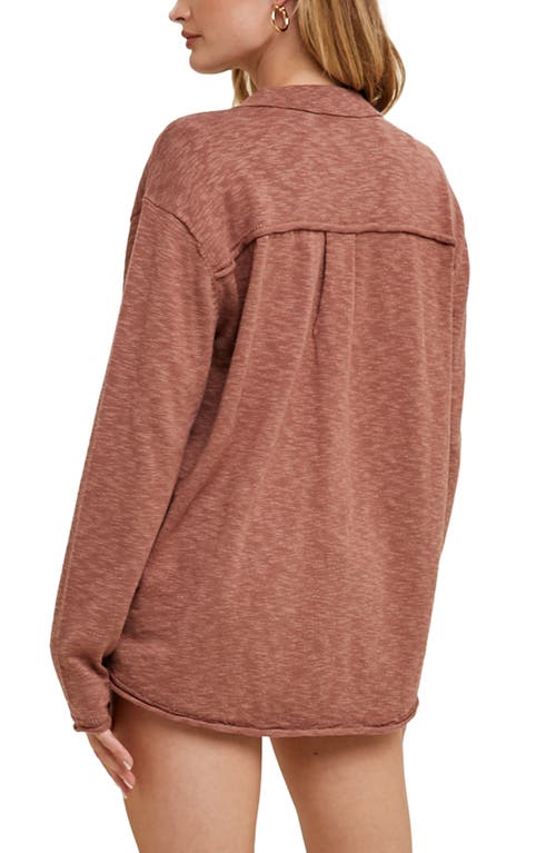 Wishlist Knit Shacket In Multi