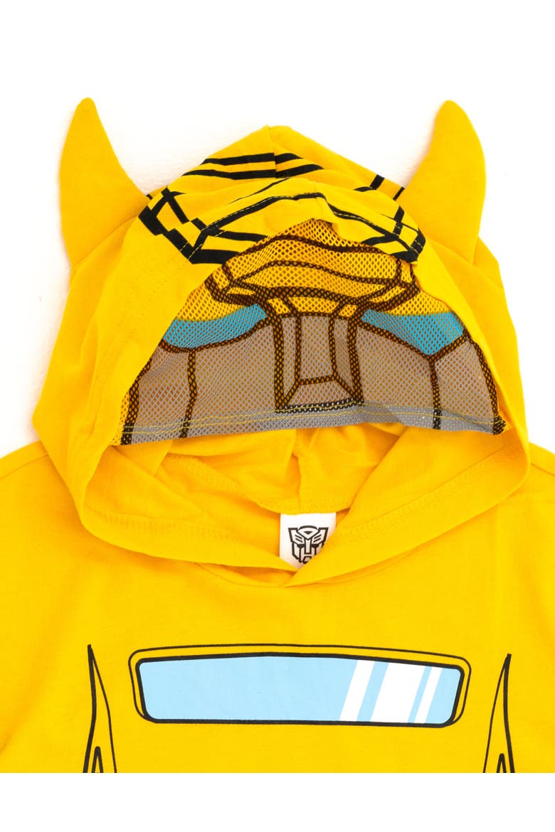 Cosplay Hooded T-Shirt, Alternate, color, Bumblebee Yellow