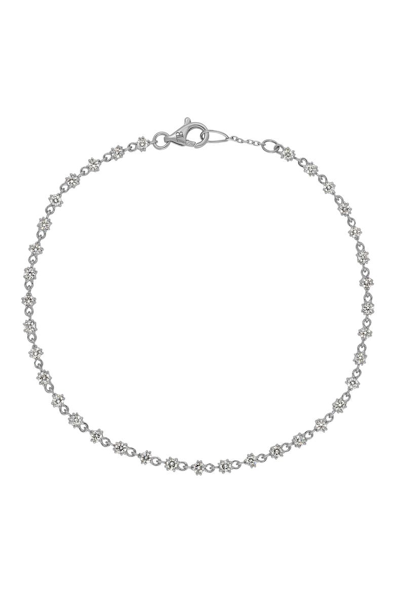 Liora Diamond Station Tennis Bracelet (Nordstrom Exclusive), Main, color, 18KW