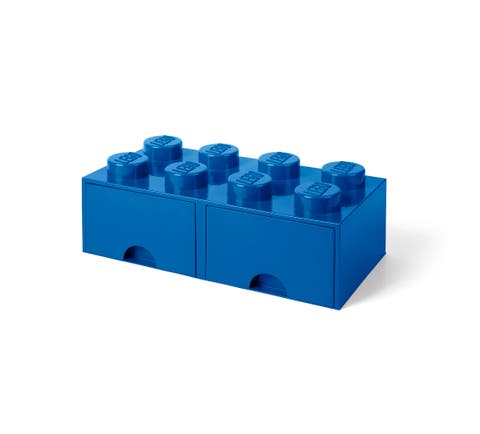 Storage Brick Drawer 8, Bright Blue