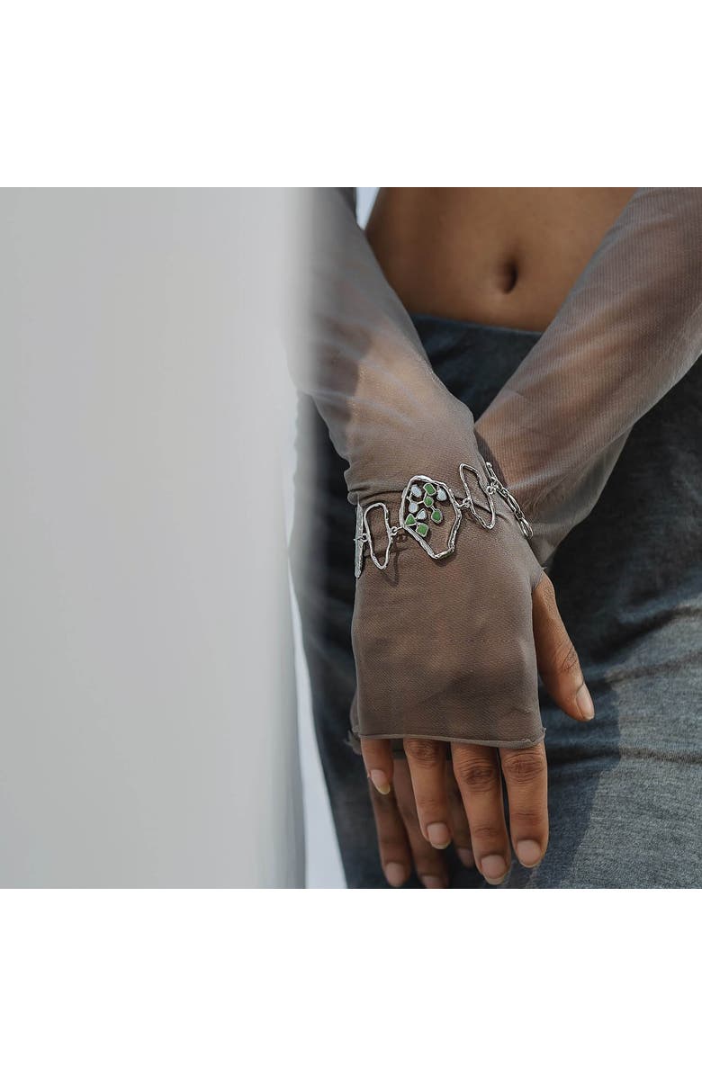 Dhwani Bhansal TERRA BRACELET, Alternate, color, Gold Plated