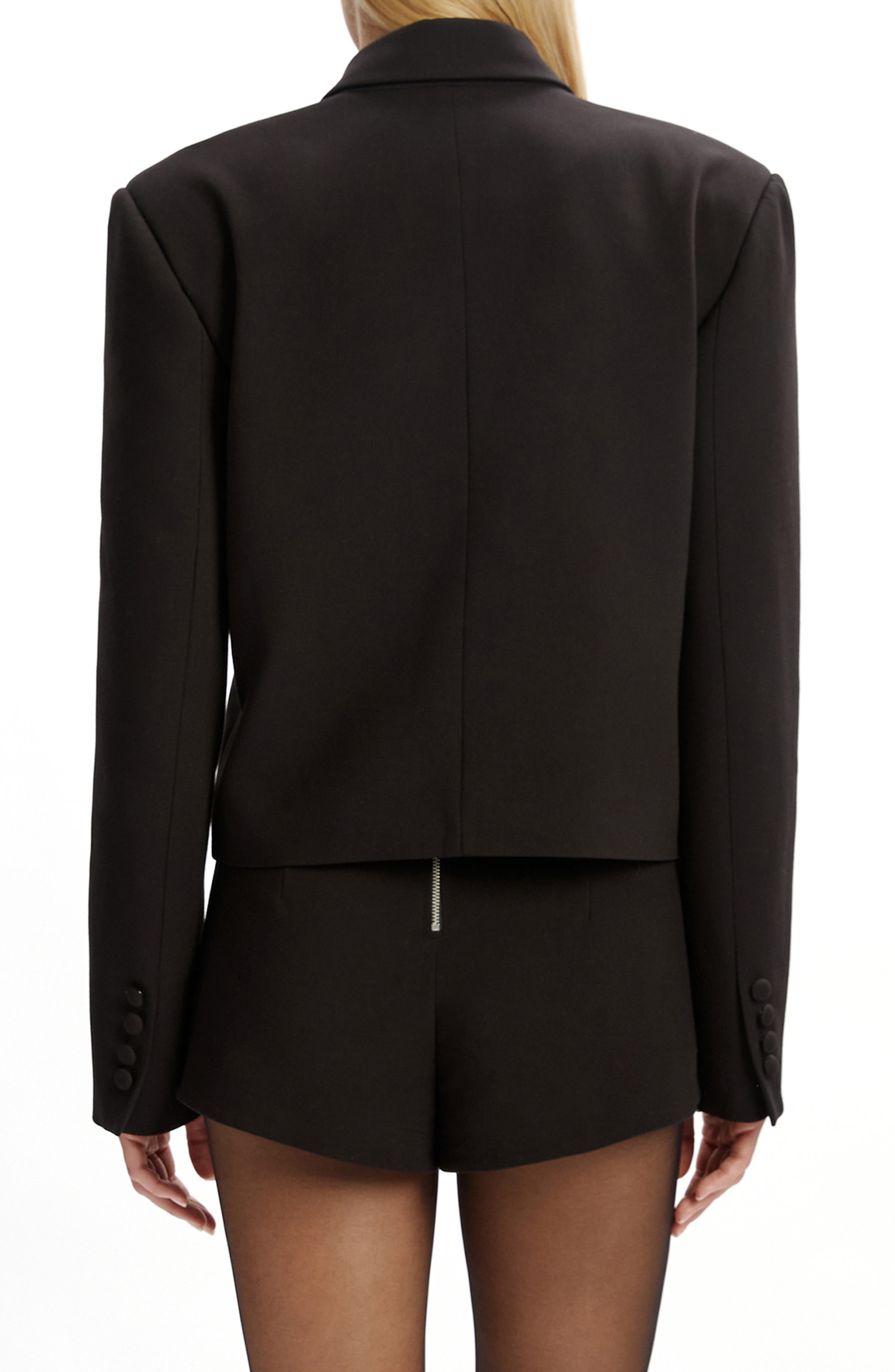 Jezel Double Breasted Crop Blazer - image 2