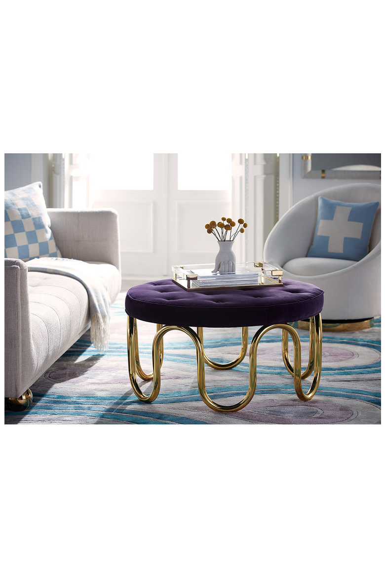 Jacques Tray, Alternate, color, Clear / Brass