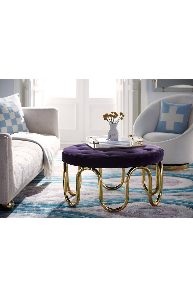 Jonathan Adler Jacques Tray, Alternate, color, Clear / Brass