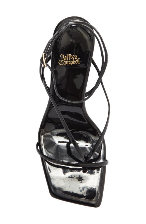 Jeffrey Campbell Herz Wedge Sandal In Black
