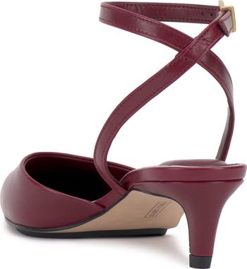 Irva Ankle Strap Pointed Toe Pump