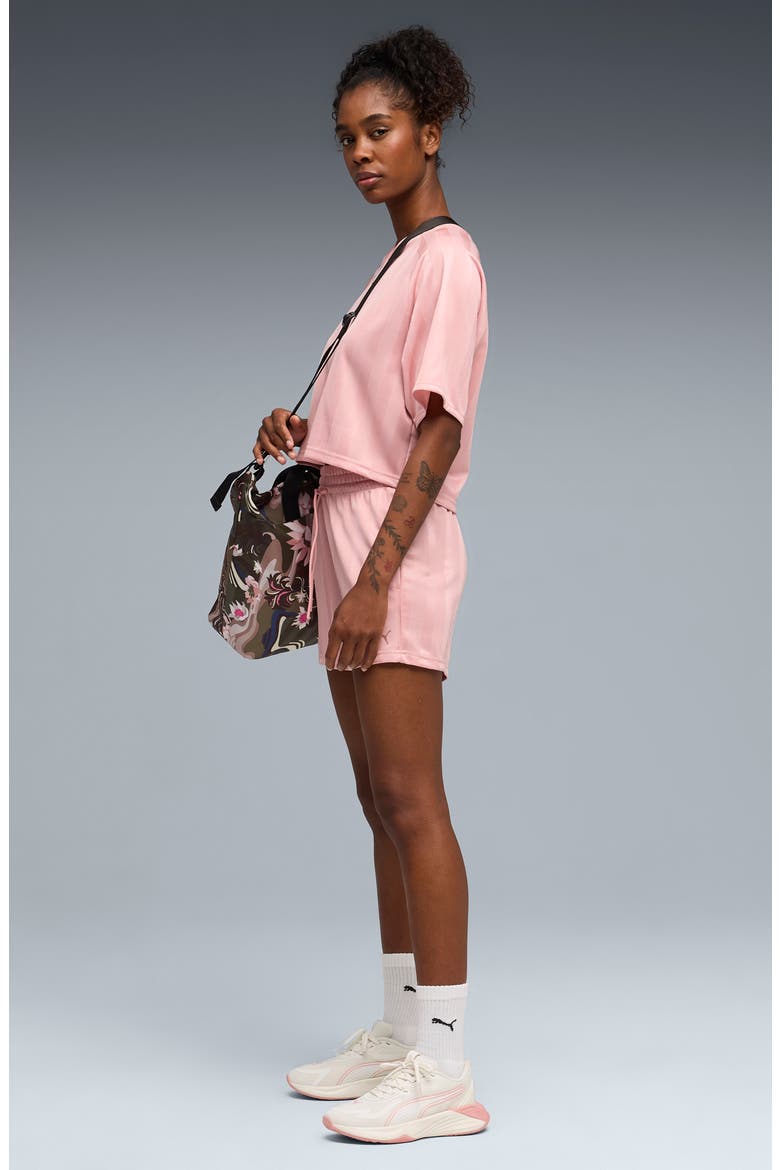 League Boxy Crop Top, Alternate, color, ROSY OUTLOOK