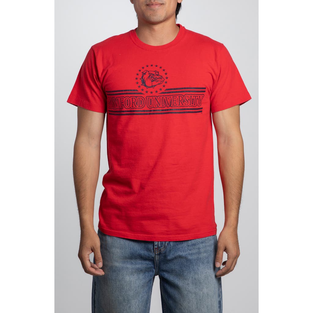 Elwood Vintage Samford University Tee In Red
