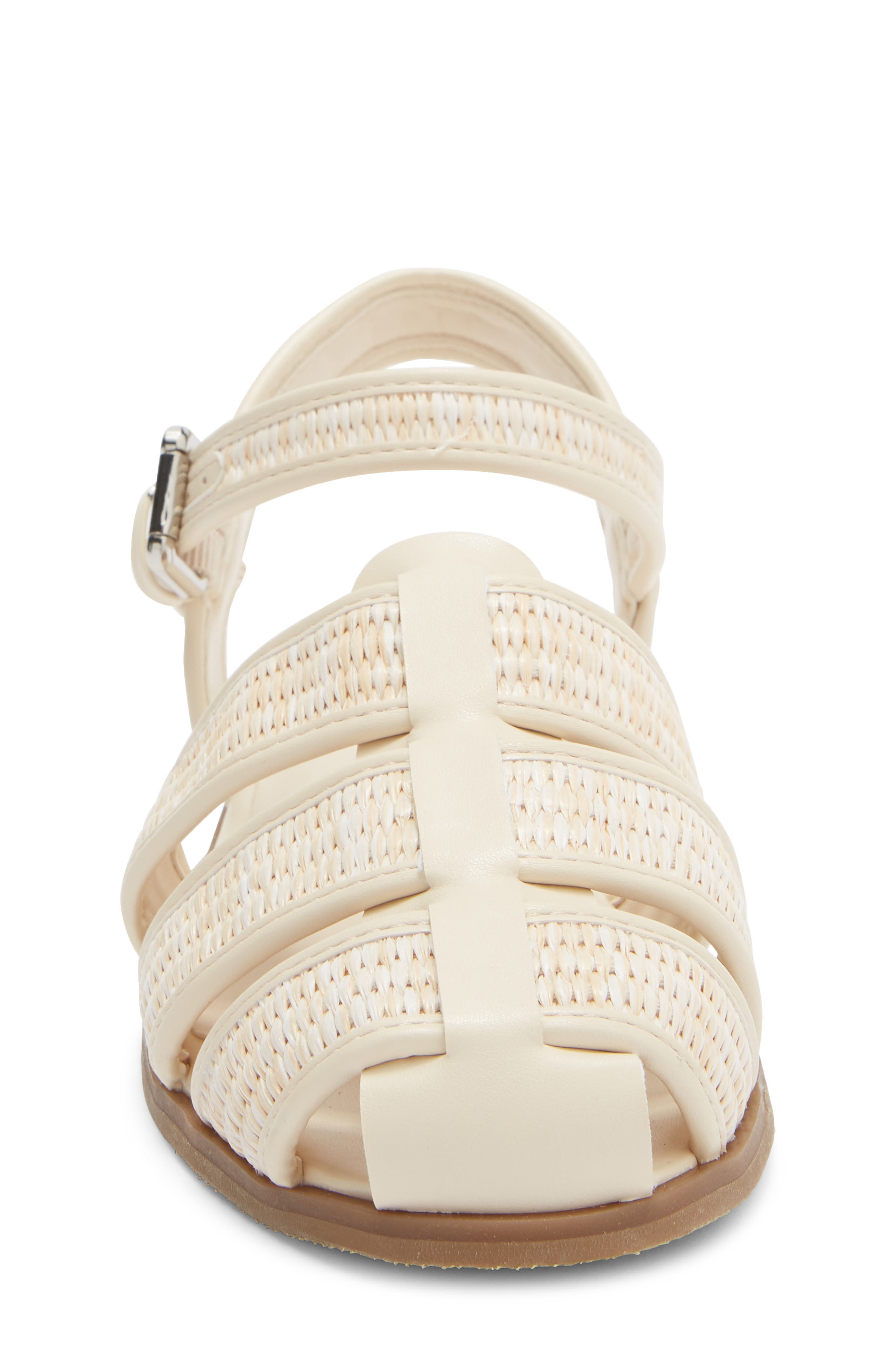 Kids' Merri Fisherman Sandal, Alternate, color, IVORY