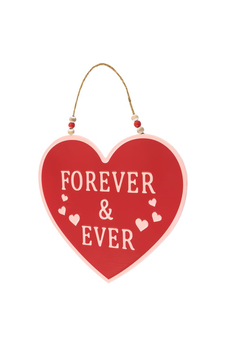 Northlight Forever and Ever Valentine's Day Wall Decoration - 13.75", Alternate, color, Red