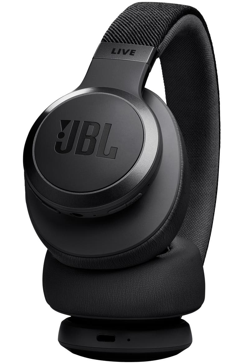 Live 770NC Wireless Over-Ear Headphones with True Adaptive Noise Cancelling, Alternate, color, Black