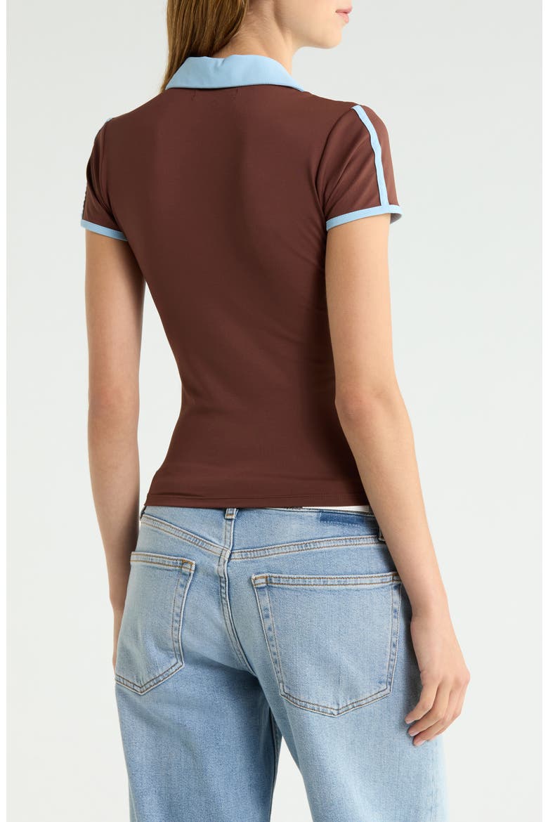Rosewood Soccer T-Shirt, Alternate, color, BROWN