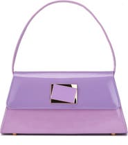 NINETY UNION Patent Faux Leather Handbag