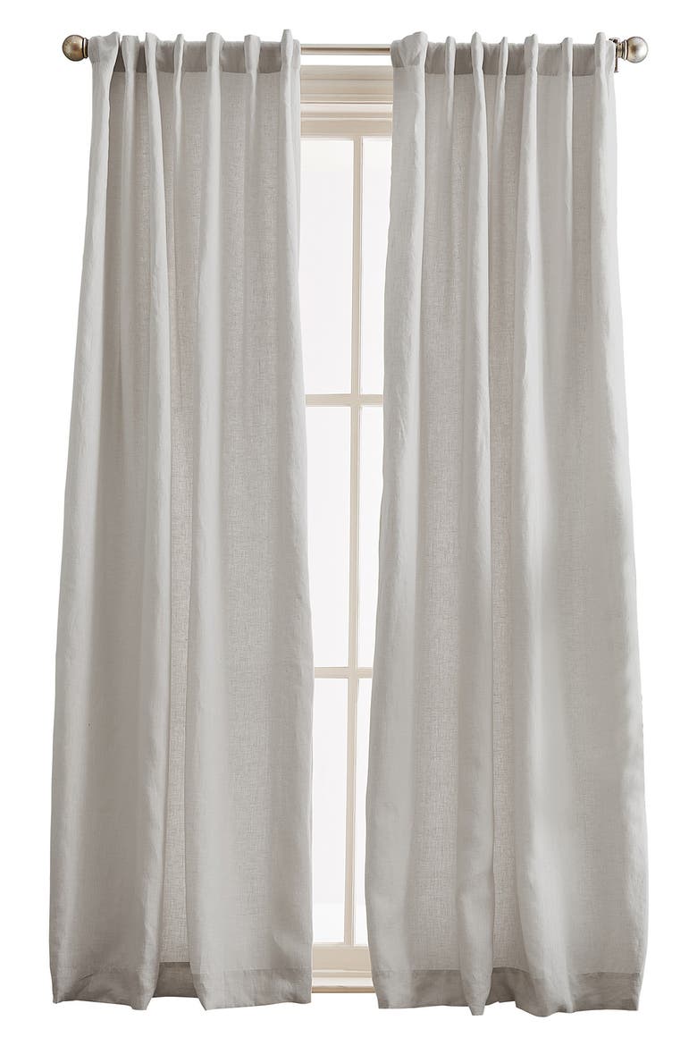 Set of 2 Linen Curtain Panels video