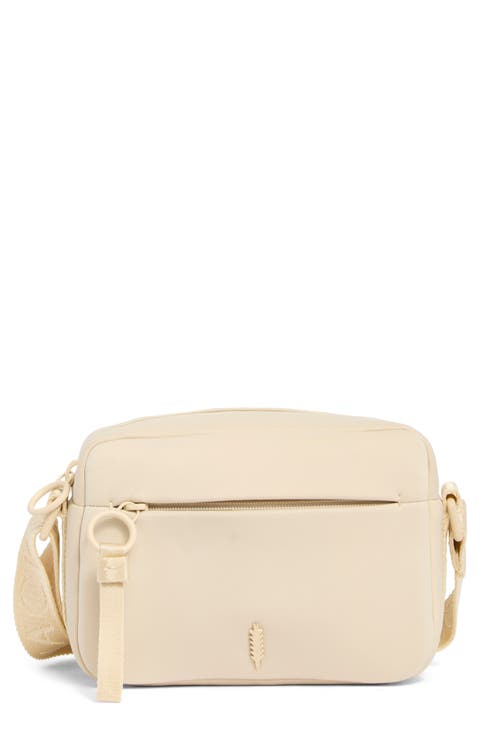 ショルダーバッグ・ポシェット ^LEATHERY^ Bolted square shoulder bag IVORY SOAP LRBG3106IVS 0400020780922_NATURALBRICK_A4?