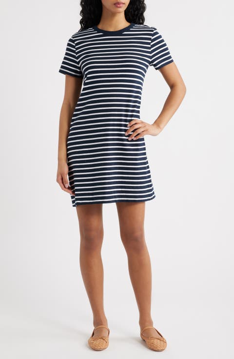Stripe T-Shirt Minidress