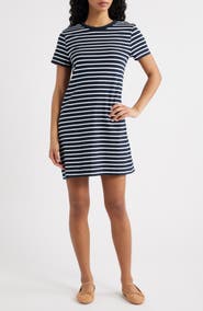 Madewell Stripe T-Shirt Minidress
