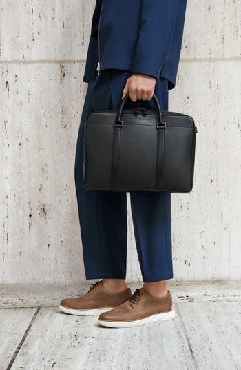 Triboro Leather Briefcase