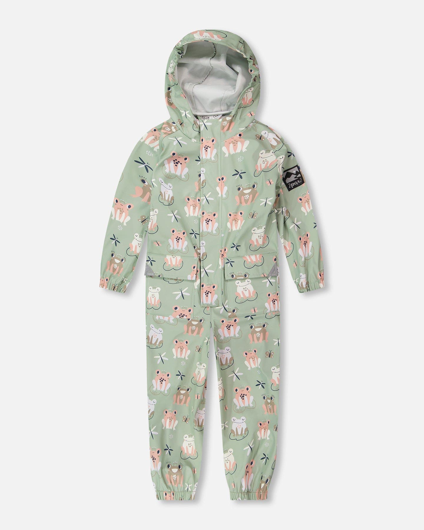 selected Green with Frog Print