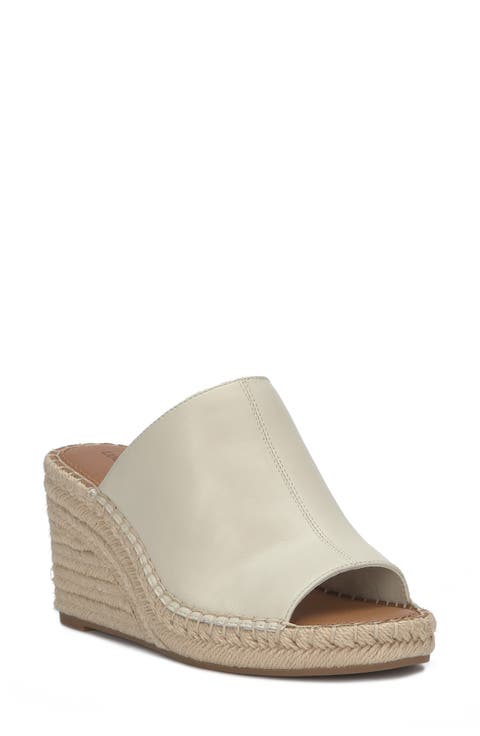 Cabriah Espadrille Platform Wedge Slide Sandal (Women)