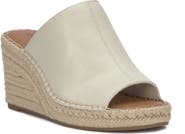 Lucky Brand Cabriah Espadrille Platform Wedge Slide Sandal