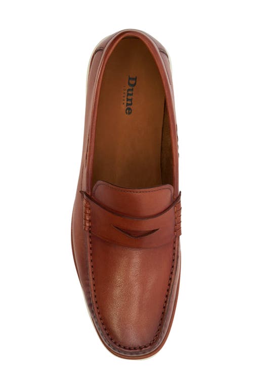Dune London Berkly Penny Loafer In Brown