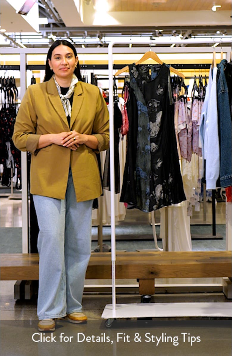 Floral Print Sleeveless Minidress, sales video thumbnail