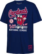 Mitchell & Ness Youth Mitchell & Ness Navy St. Louis Cardinals Cooperstown Collection Food Concessions T-Shirt