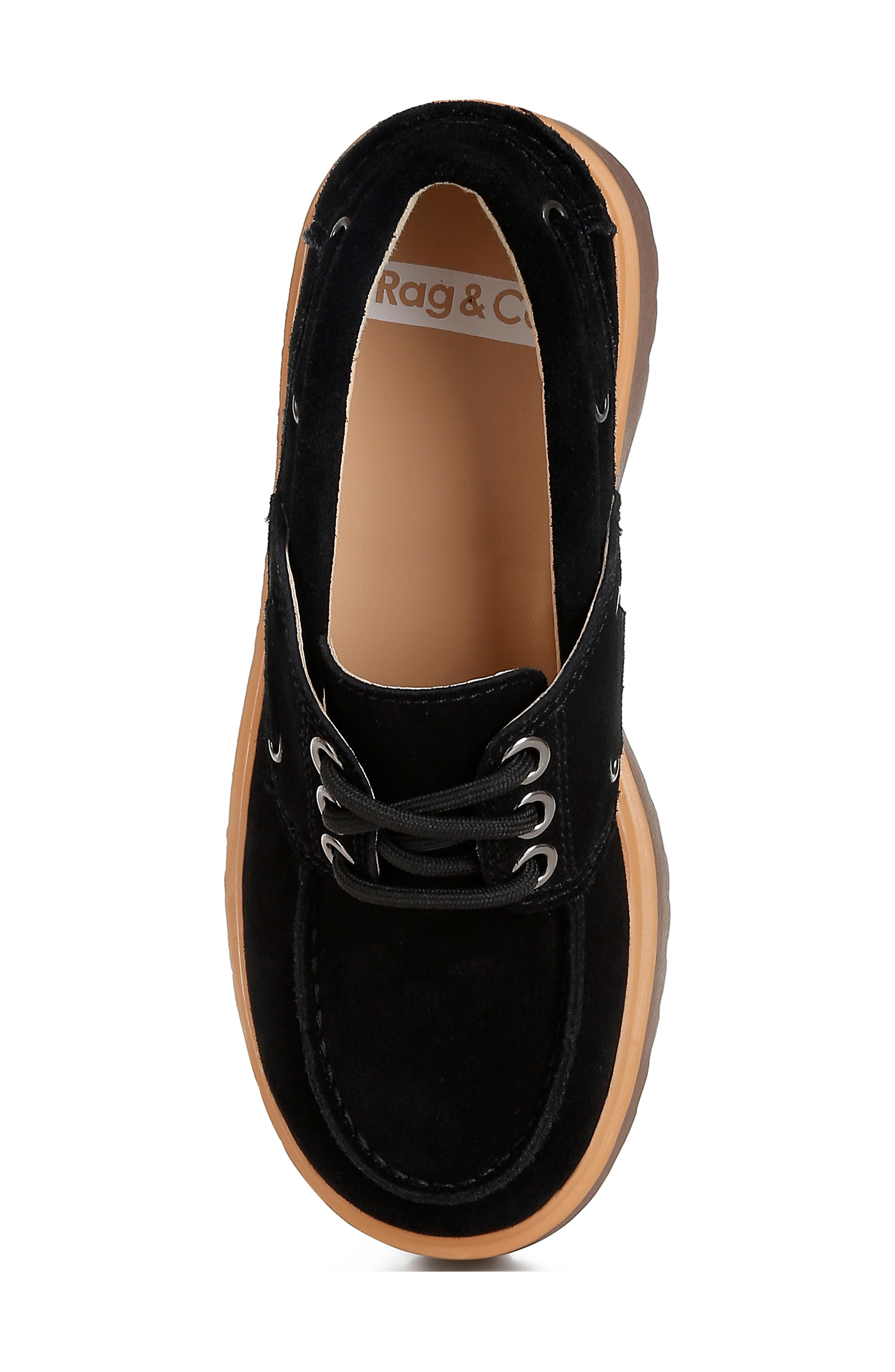 Rag & Co Cuckatoos Platform Boat Shoe, Alternate, color, 