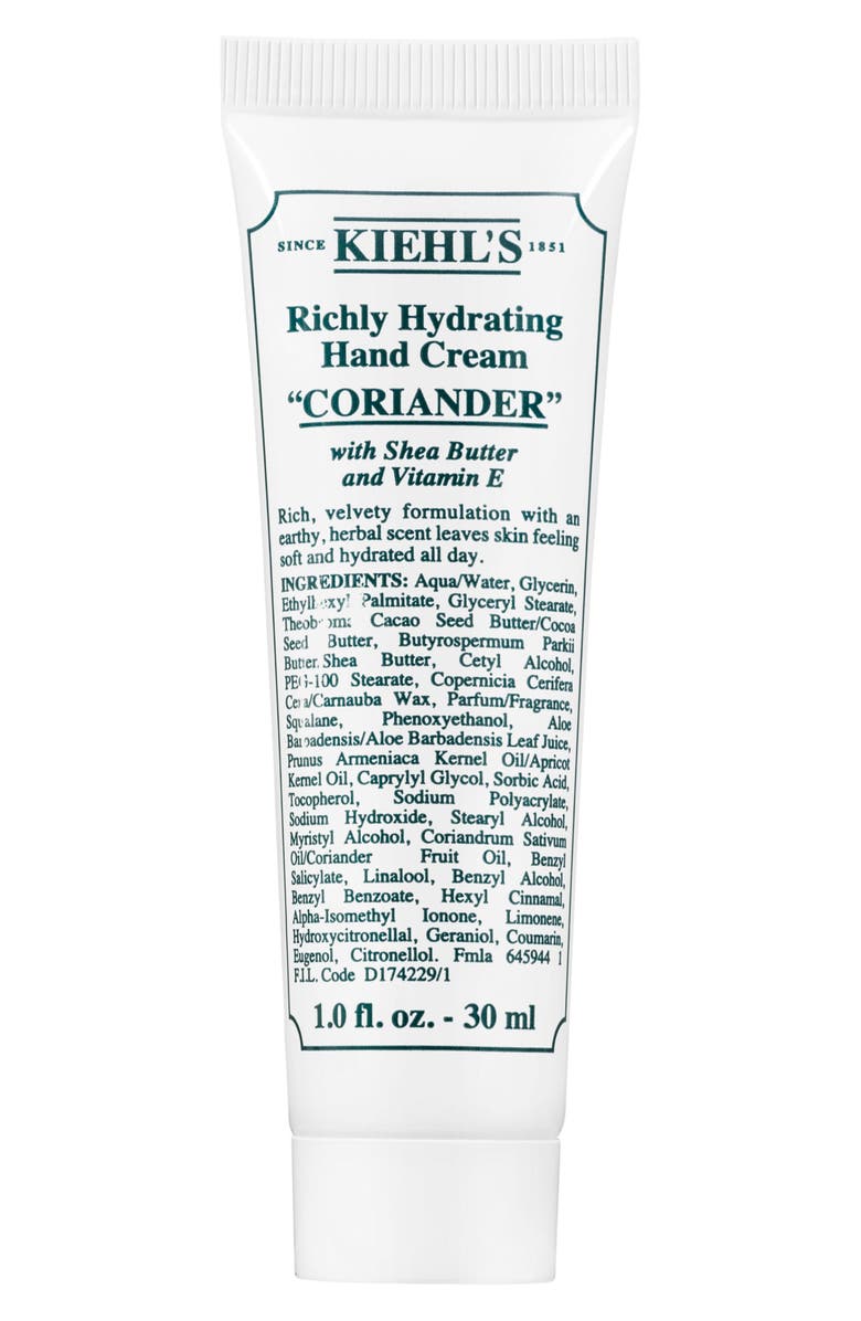 Kiehl's Since 1851 Coriander Righly Hydrating Scented Cream, Alternate, color, 