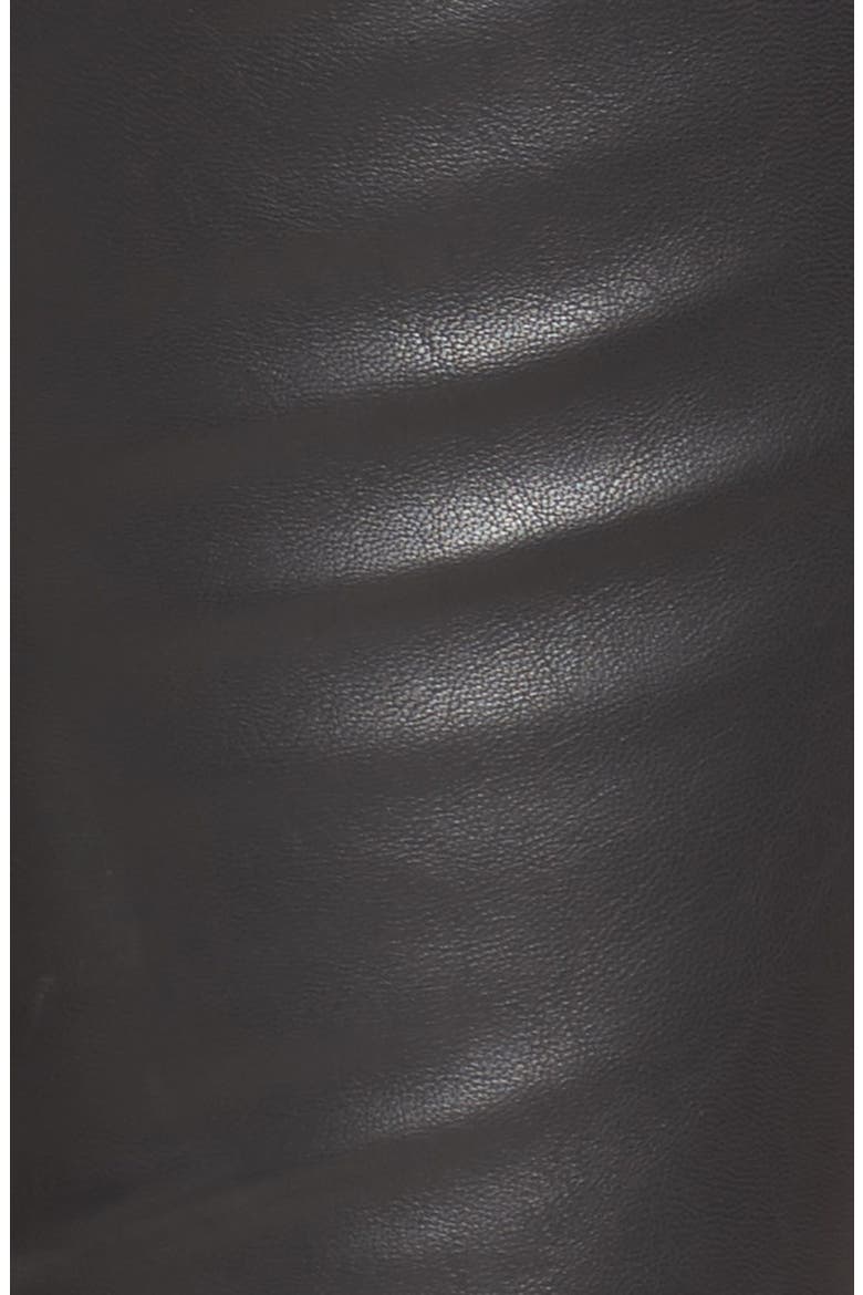 Brigitte Faux Leather Pants, Alternate, color, BLACK