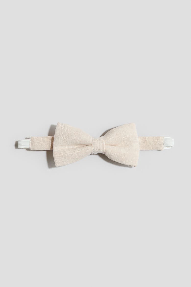 Bow Tie, Main, color, Light beige