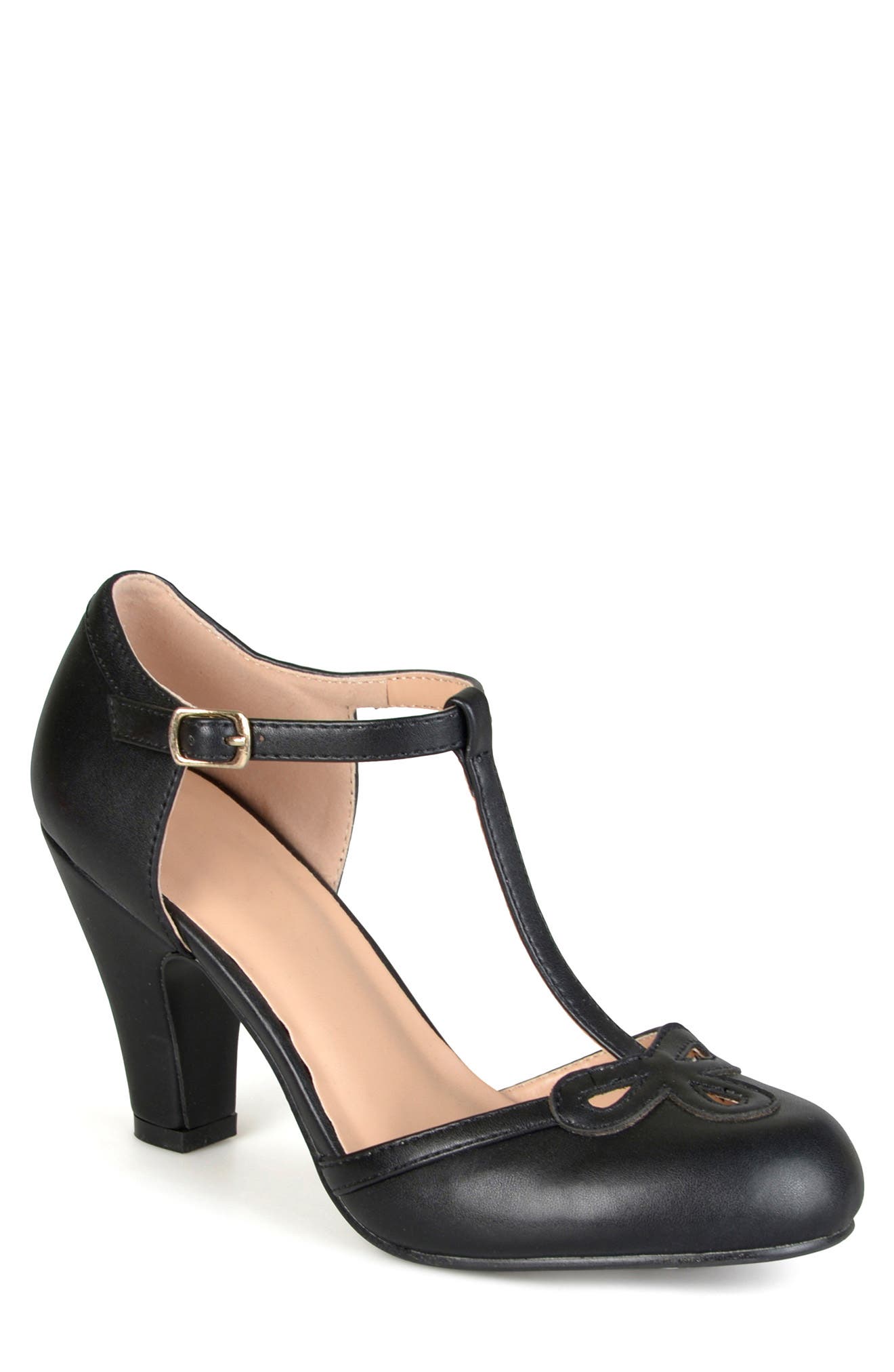 JOURNEE Parley T-Strap Pump, Main, color, 