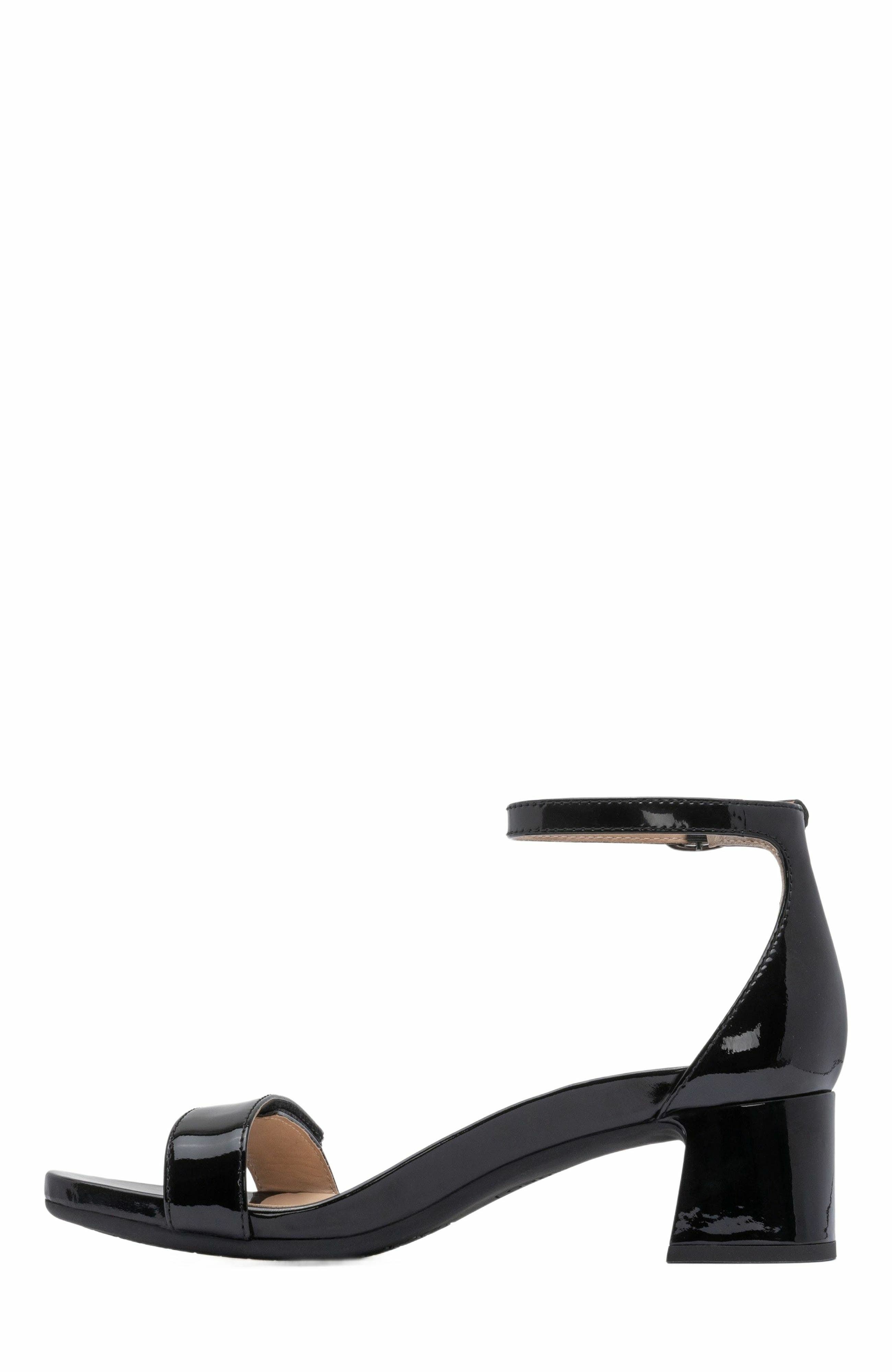 ABEO Avenue Strap Heels, Alternate, color, Black Patent - Regular