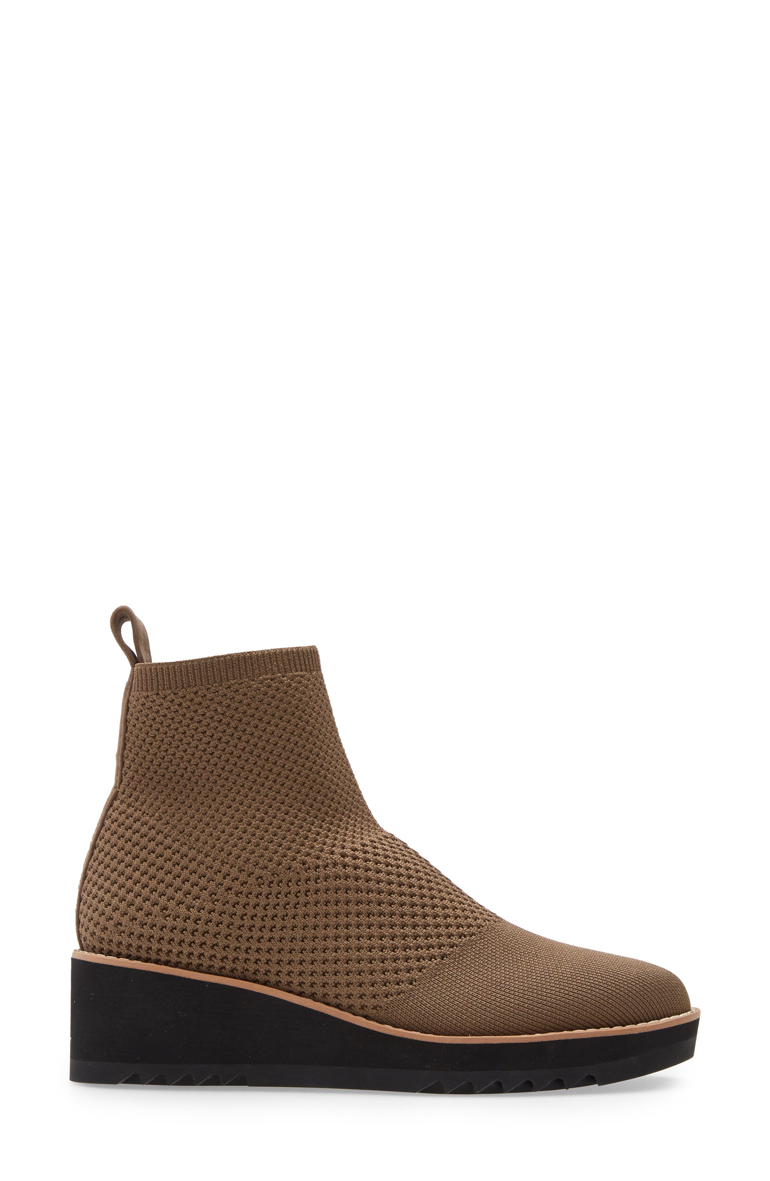 London Bootie, Alternate, color, ANTELOPE STRETCH FABRIC