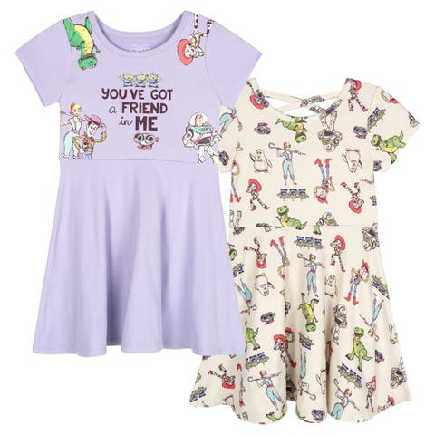 Toy Story 2-Piece Skater Dress Set (Toddler, Little Kid & Big Kid)