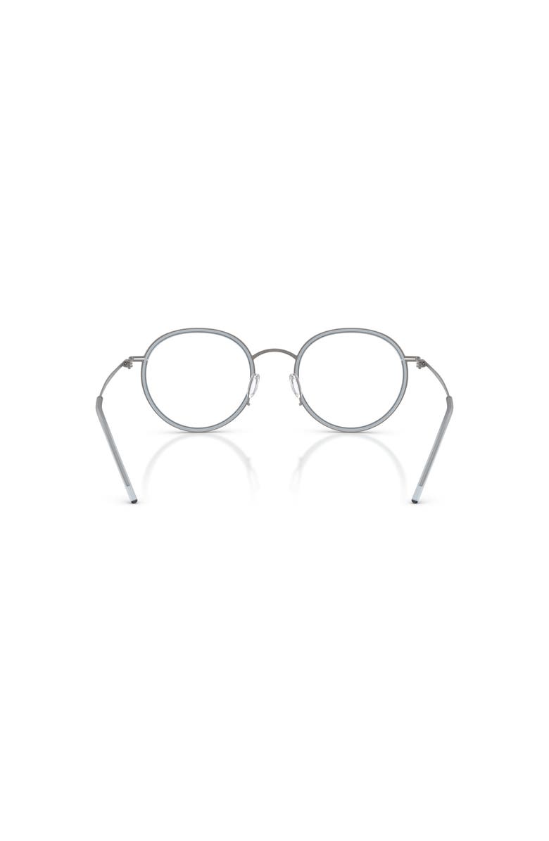 Giorgio Armani 47mm Round optical glasses, Alternate, color, Grey