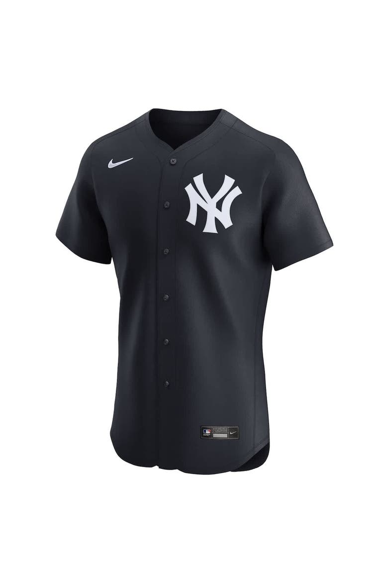Men's Nike Aaron Judge Navy New York Yankees Alternate 2 Elite Jersey, Alternate, color, Navy