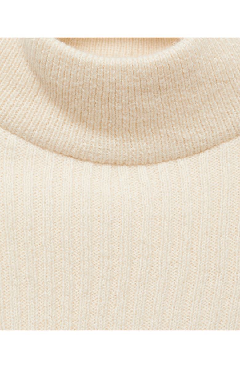 MANGO Layered Mock Neck Sweater, Alternate, color, 