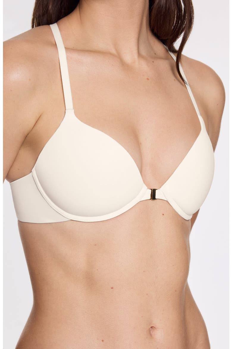 Racerback Lift Up Bra, Main, color, Ecru