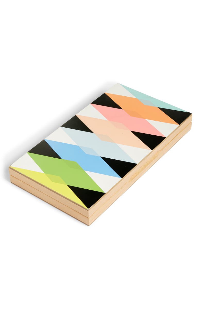 MoMA Design Store Color Play Backgammon, Alternate, color, 
