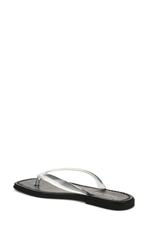 Veronica Beard Clea Flip Flop In Clear