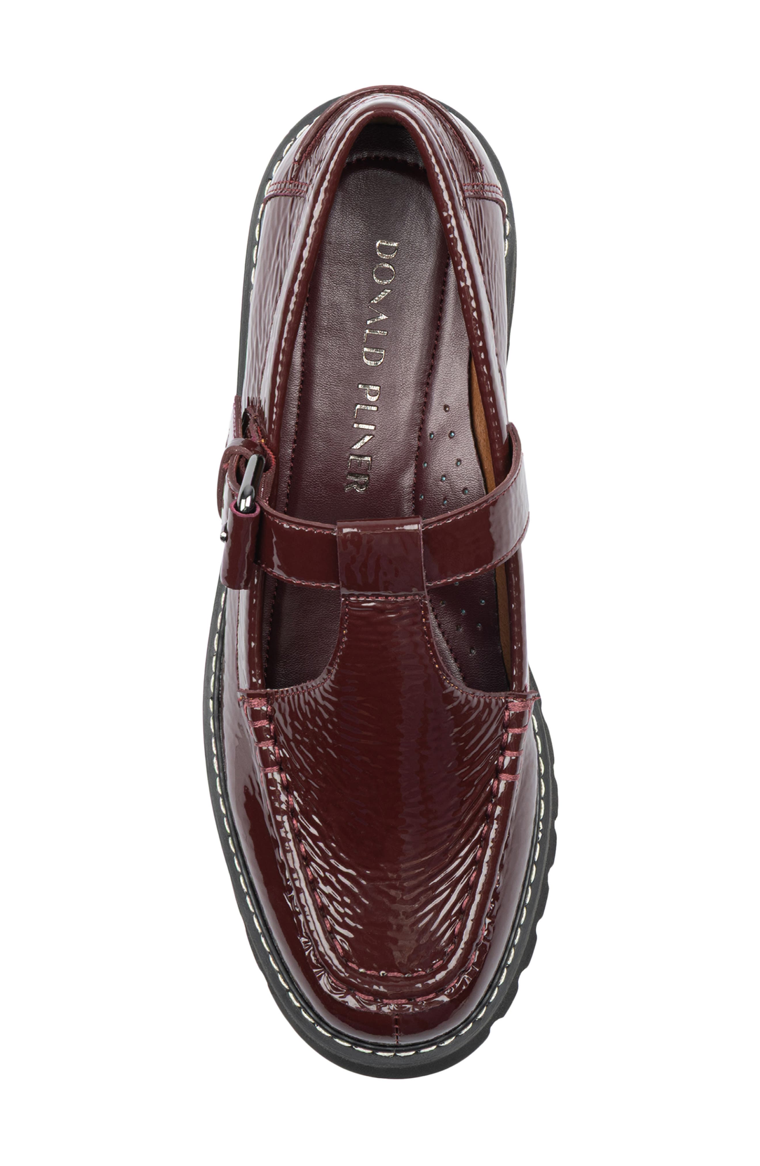 Helaina Mary Jane Loafer, Alternate, color, BORDEAUX