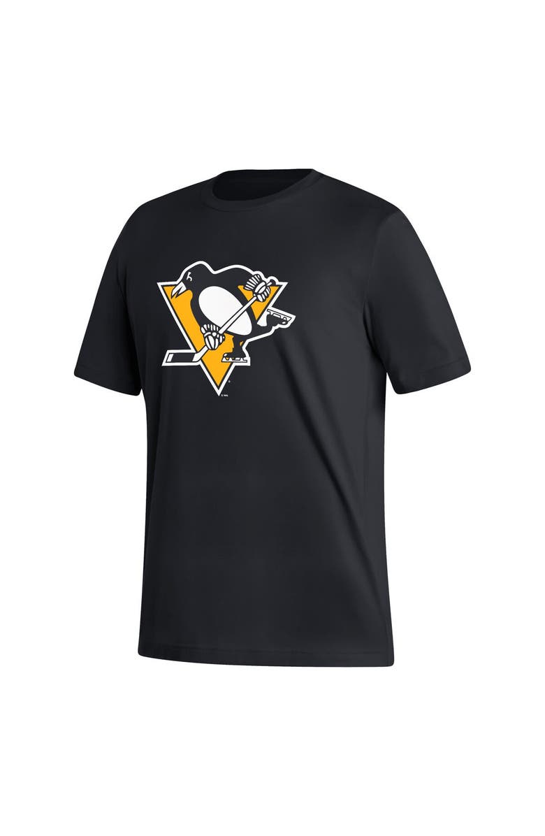 adidas Men's adidas Jake Guentzel Black Pittsburgh Penguins Fresh Name & Number T-Shirt, Alternate, color, 